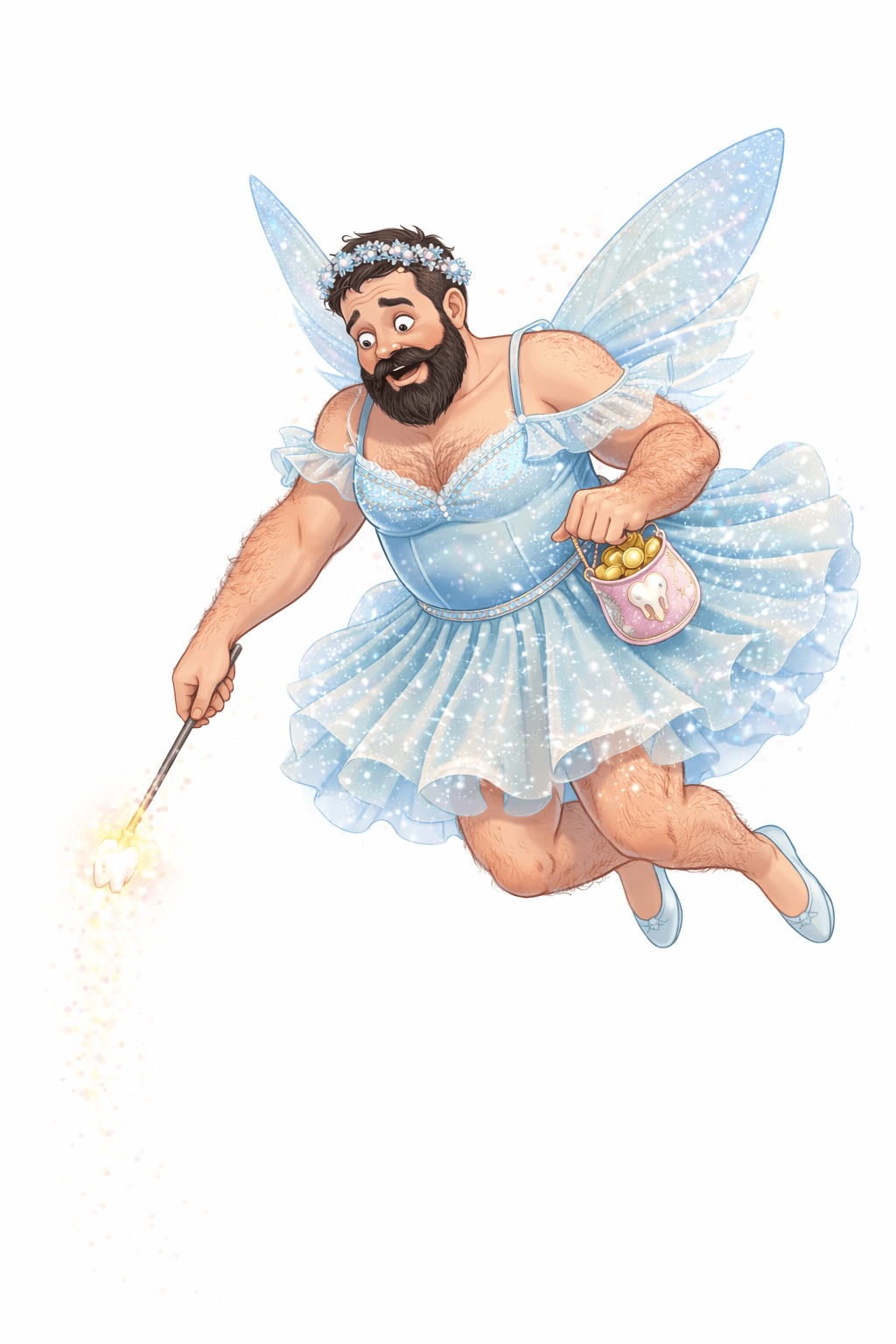 Funny tooth fairy style